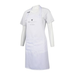 AP137 Customized White Full Body Apron Macau Marriott Hotel Apron Producer AP137 Customized White Full Body Apron Macau Marriott Hotel Apron Producer